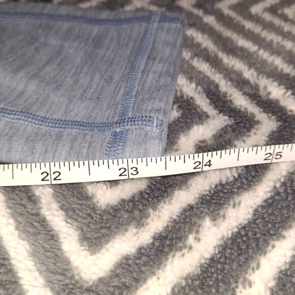 Victoria's Secret Blue & Grey Heathered Women's Leggings - Size 10 - Activewear - Picture 7 of 8